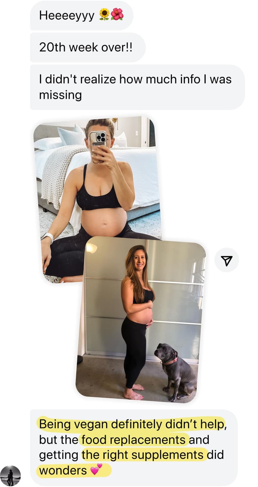 Testimonial message 1